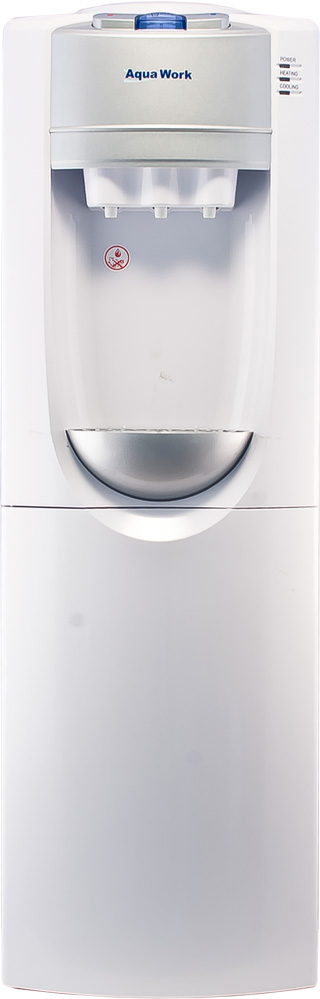 Кулер для воды Aqua Work 712-S-W белый со шкафчиком