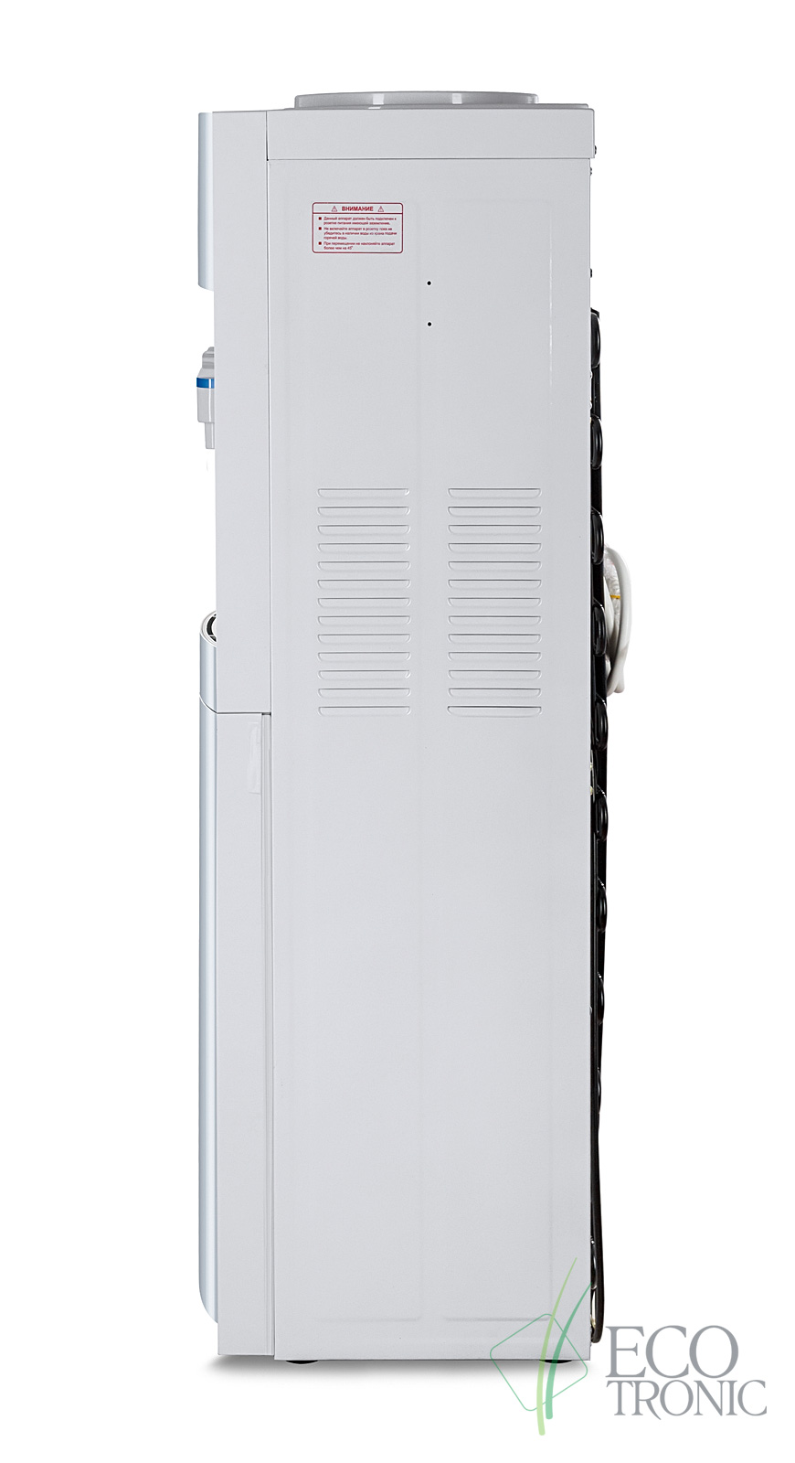 Кулер "Экочип" V21-LF white+silver с холодильником