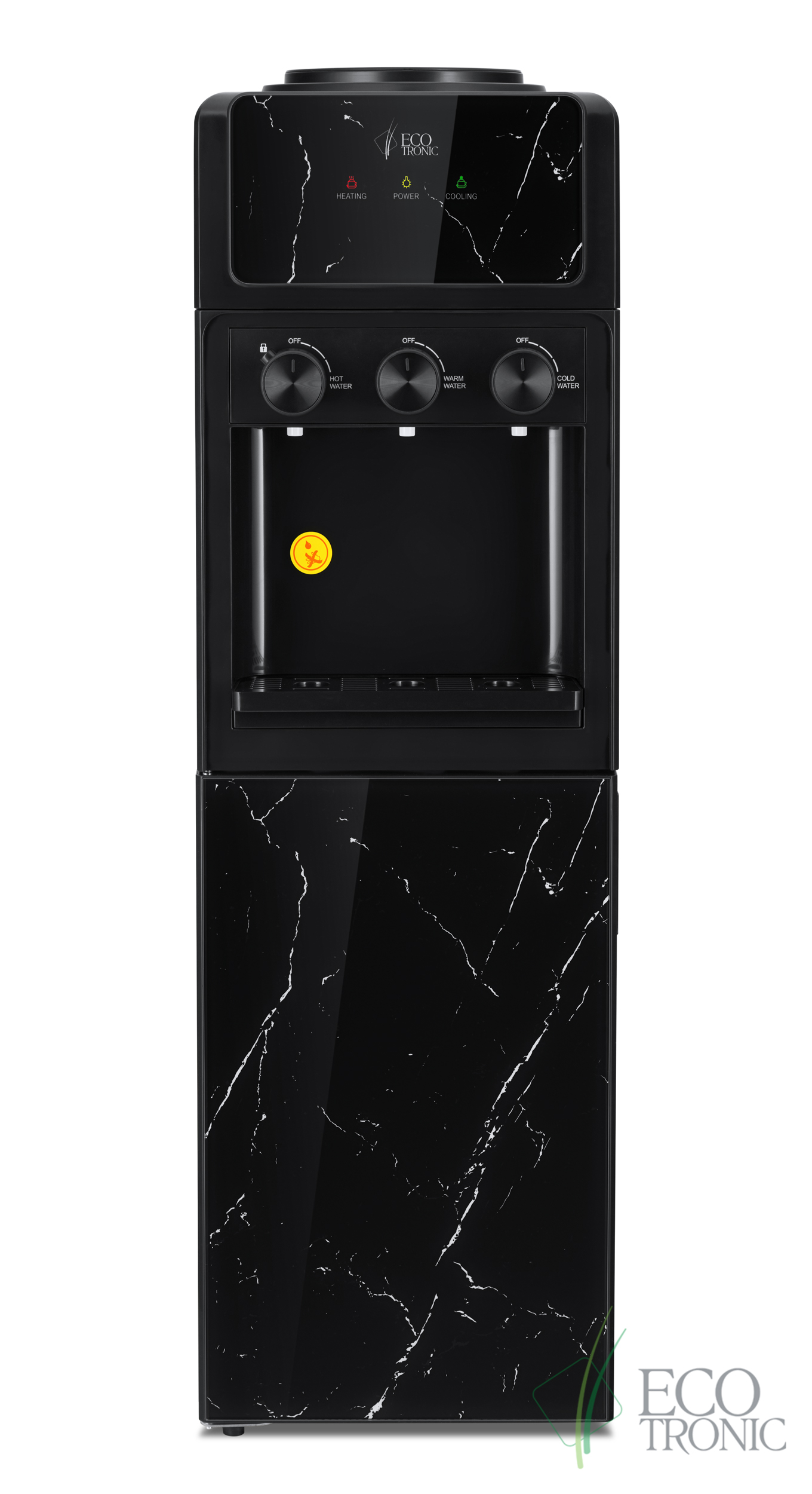 Кулер Ecotronic K25-LCE black Marble