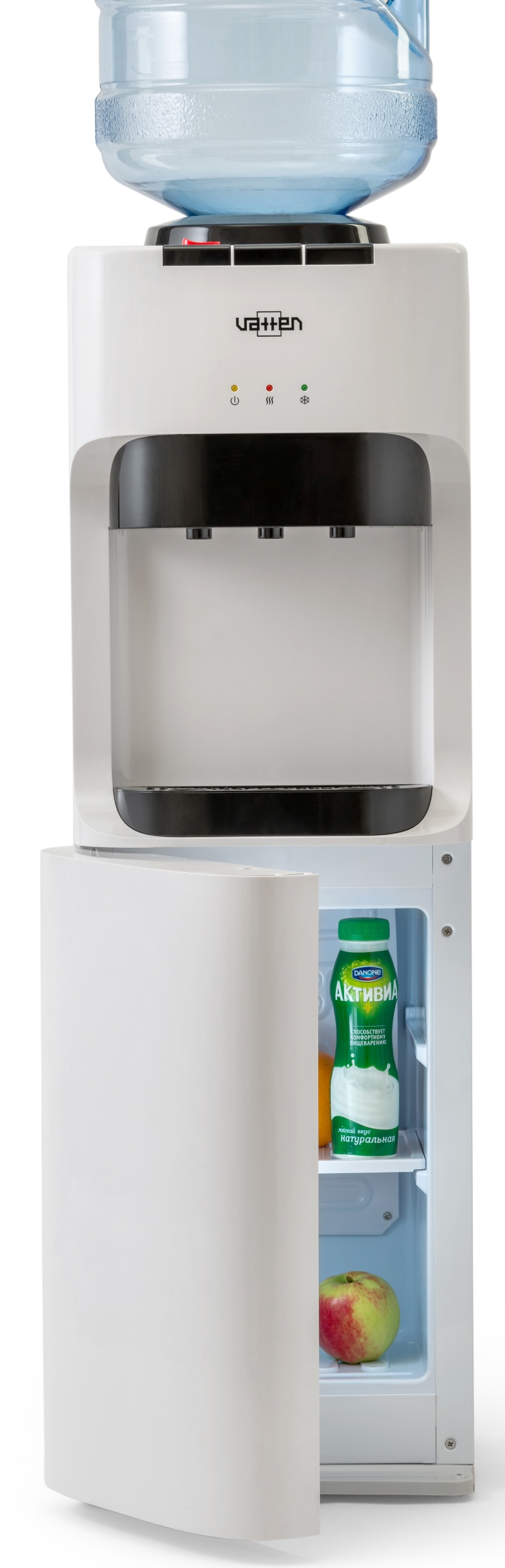 Кулер для воды VATTEN V45WKB с холодильником