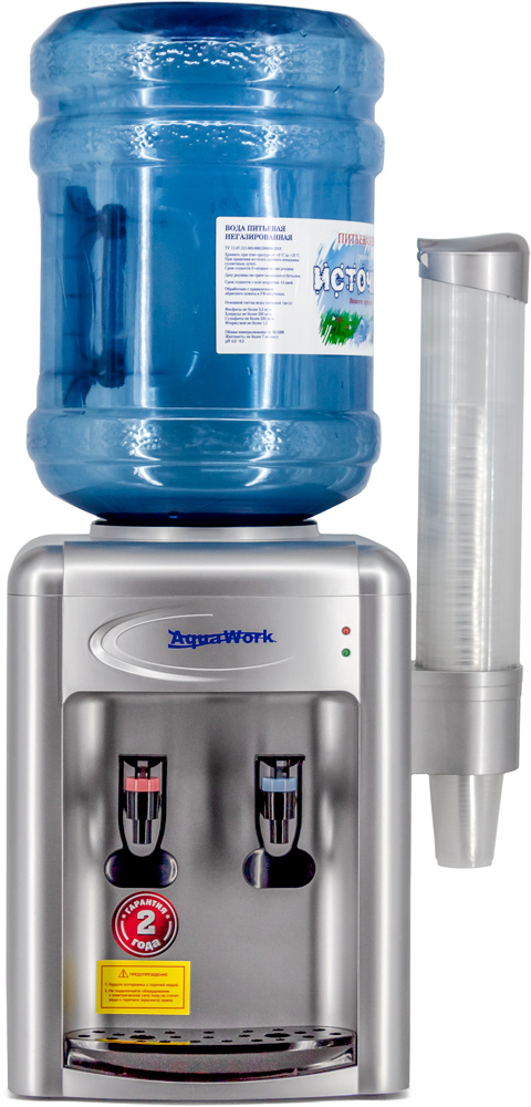 Кулер для воды Aqua Work 0.7-TKR серебро